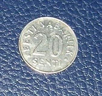 Лот: 4448780. Фото: 1. 20 центи эстония 2006г. Страны СНГ и Балтии