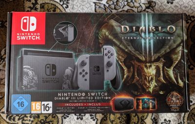 Лот: 14825916. Фото: 1. Nintendo Switch Diablo 3 edition. Консоли