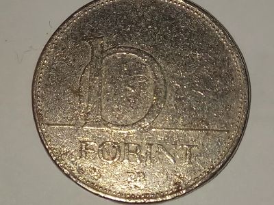 Лот: 15823938. Фото: 1. Монета Венгрии 10 форинтов. Европа