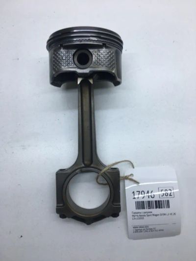 Лот: 20380065. Фото: 1. Поршень с шатуном Mazda Atenza... Двигатель и элементы двигателя