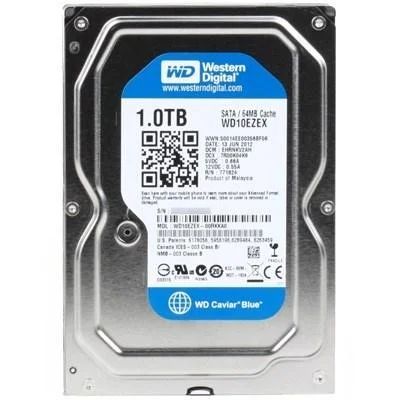 Лот: 6902936. Фото: 1. Жёсткий диск SATA-3 1TB [WD10EZEX... Жёсткие диски (HDD)