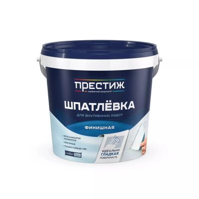Лот: 24085136. Фото: 1. Шпатлевка Престиж, акриловая... Смеси, шпатлевки, цемент