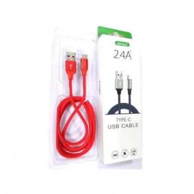 Лот: 18353703. Фото: 1. Кабель USB- Type-C APPACS AP03156a... Дата-кабели, переходники