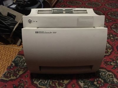 Лот: 10634449. Фото: 1. Принтер лазерный HP LaserJet 1100... Лазерные принтеры