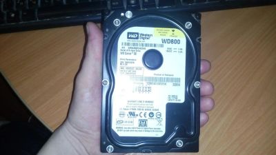 Лот: 11246807. Фото: 1. Жесткий диск WD 80 Gb в хорошом... Жёсткие диски (HDD)