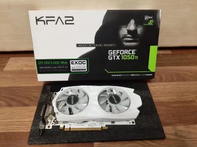 Лот: 18421058. Фото: 1. GeForce 1050 Ti 4гб. Видеокарты