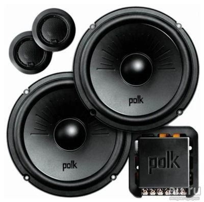 Лот: 8114843. Фото: 1. Компонентная акустика Polk Audio... Акустика автомобильная