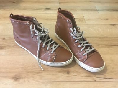 Лот: 14610759. Фото: 1. Кеды кожаные Rockport. Кеды, кроссовки, слипоны
