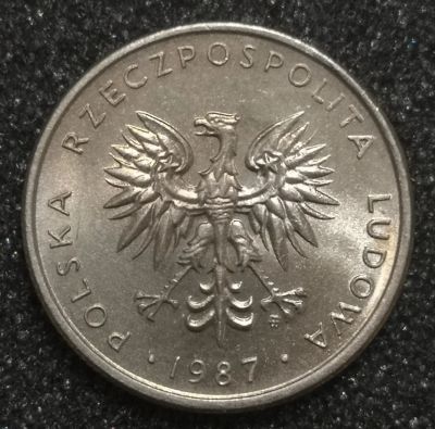 Лот: 23312876. Фото: 1. 10 золотых 1987 года. Польская... Европа