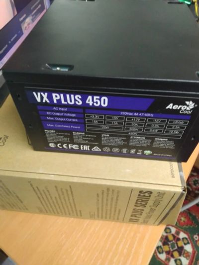 Лот: 16675327. Фото: 1. Блок питания VX PLUS 450w (новый... Корпуса, блоки питания