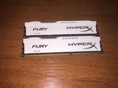 Лот: 15292479. Фото: 1. Оперативная память Kingston hyperX... Оперативная память