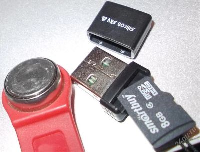 Лот: 2625086. Фото: 1. Новый в упаковке Брелок на ключи... USB-флеш карты