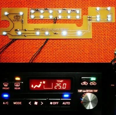 Лот: 3912988. Фото: 1. LED тюнинг климат контроль jzx100... Детали тюнинга