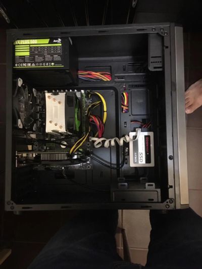 Лот: 15148663. Фото: 1. GTX 1050ti, intel 6 ядер, 16gb... Компьютеры в сборе