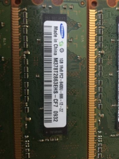 Лот: 6937546. Фото: 1. Оперативная память "Samsung" 1GB. Оперативная память