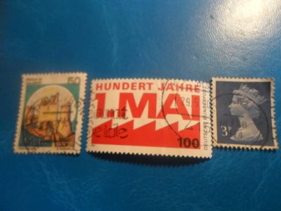 Лот: 17535920. Фото: 1. 3 марки-одним лотом,цена за все... Марки