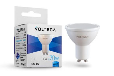 Лот: 23688780. Фото: 1. Лампа светодиодная VOLTEGA Simple. Лампочки