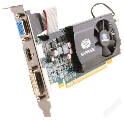 Лот: 1472279. Фото: 1. Sapphire Radeon HD 5570 650Mhz... Видеокарты