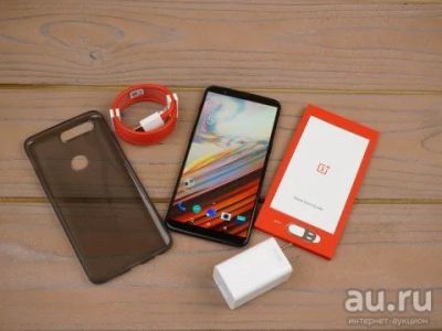 Лот: 11955303. Фото: 1. OnePlus 5T Black (8/128GB) продажа... Смартфоны