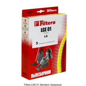 Лот: 13794629. Фото: 1. Мешки к пылесосу FILTERO LGE01... Пылесосы, паровые швабры