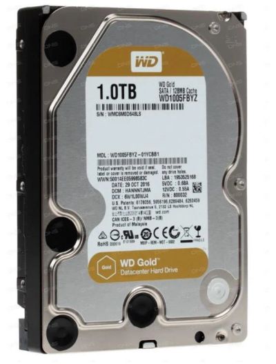 Лот: 17843799. Фото: 1. 1 ТБ Жесткий диск WD Gold 2шт. Жёсткие диски (HDD)