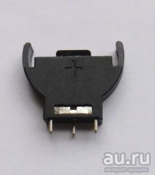 Лот: 18201167. Фото: 1. держатель cr2032 вертикальный. Разъёмы