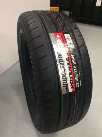 Лот: 14013902. Фото: 1. 225/55 R16 Bridgestone Potenza... Шины