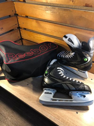 Лот: 19058989. Фото: 1. Коньки Reebok 9K 44 D (535). Коньки