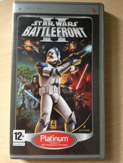 Лот: 3023772. Фото: 1. Star Wars Battlefront 2 psp. Игры для консолей