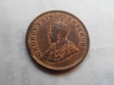 Лот: 10892439. Фото: 1. Индия (Британская) 1/12 анна 1926. Азия
