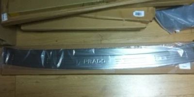 Лот: 5401237. Фото: 1. Накладка на задний бампер Prado... Детали тюнинга