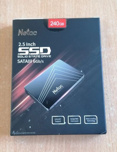 Лот: 17839815. Фото: 1. SSD 2.5" 240Gb Netac N530S (новый... SSD-накопители