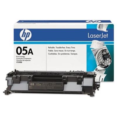 Лот: 13298790. Фото: 1. Тонер-картридж HP CE505A Black... Картриджи, расходные материалы