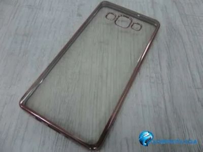 Лот: 13420885. Фото: 1. Чехол силиконовый с хром.контуром... Чехлы, бамперы
