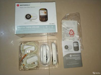 Лот: 16913759. Фото: 1. Беспроводная видеоняня Motorola... Радио- и видеоняни