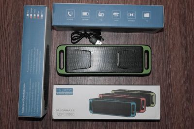 Лот: 13992300. Фото: 1. Bluetooth-колонка (+радио) Megabass... Портативные, беспроводные колонки
