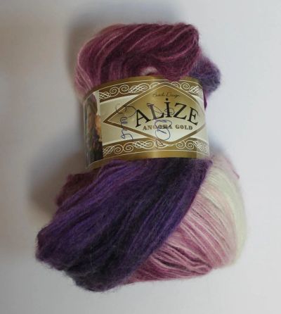 Лот: 11187345. Фото: 1. Пряжа Alize angora gold 100г-550м... Ткани, нитки, пряжа