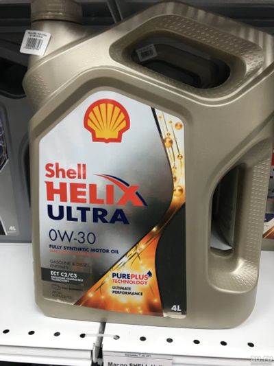 Лот: 17382977. Фото: 1. Масло Shell Helix Ultra 0w30 4л... Масла, жидкости