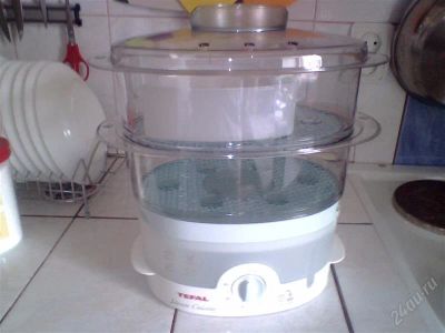 Лот: 2012435. Фото: 1. пароварка Tefal Steam Cuisine... Кухонная