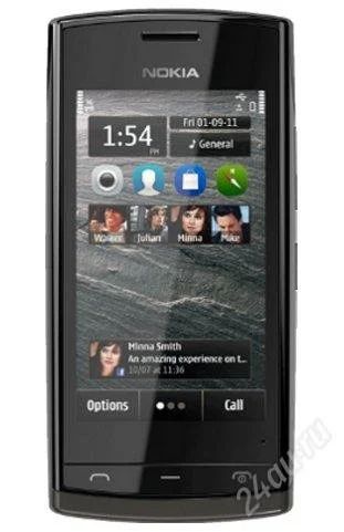 Лот: 2353722. Фото: 1. сотовый телефон nokia 500 silver... Смартфоны