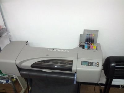 Лот: 4384253. Фото: 1. Плоттер широкоформатный А1 HP... Струйные принтеры