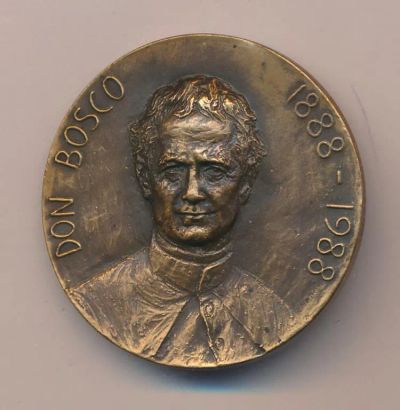 Лот: 19665743. Фото: 1. Ватикан Италия Медаль 1988 Дон... Сувенирные