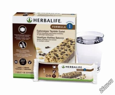 Лот: 8070866. Фото: 1. Herbalife - (гербалайф) Батончик... Диетическое питание