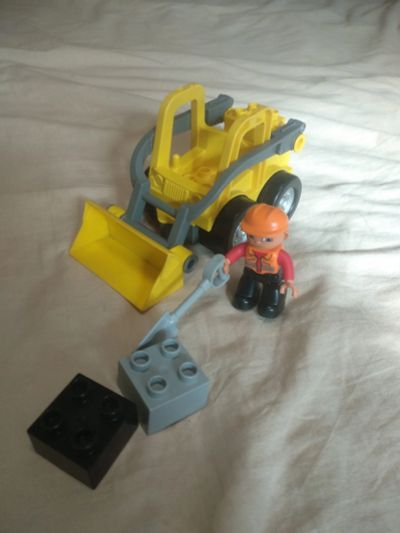 Лот: 18739732. Фото: 1. Lego Duplo 5650 Фрoнтaльный погрузчик. Конструкторы