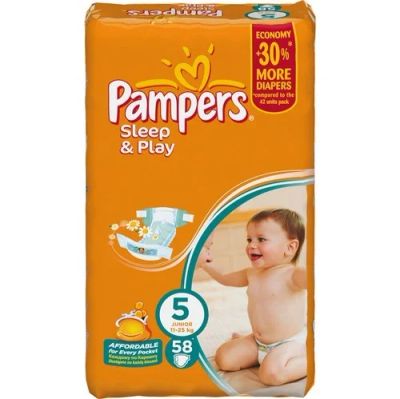 Лот: 3592525. Фото: 1. Подгузники Pampers Sleep&Play... Детская гигиена