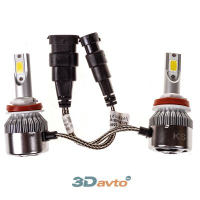 Лот: 17987943. Фото: 1. Автолампа лампа -LED H11 12V 30W... Оптика и освещение