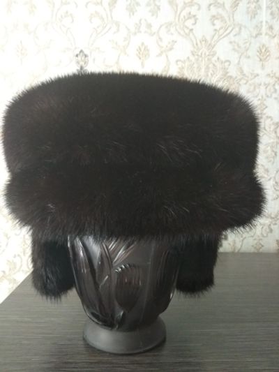 Лот: 11690867. Фото: 1. Кепка норковая. Головные уборы