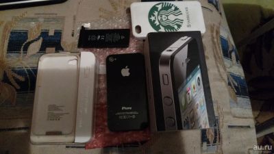 Лот: 9730971. Фото: 1. Оригинальный apple iphone 4 32gb... Смартфоны