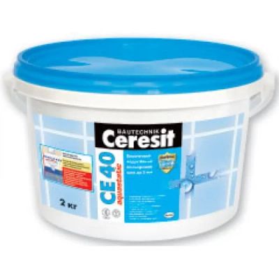 Лот: 3876976. Фото: 1. Сeresit СЕ40 затирка для кафеля... Смеси, шпатлевки, цемент