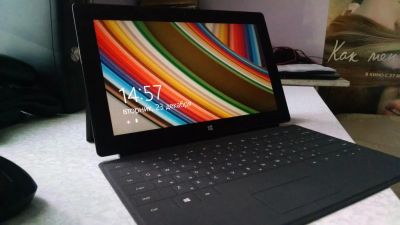 Лот: 5068098. Фото: 1. Microsoft Surface 64Gb + Touch... Планшеты